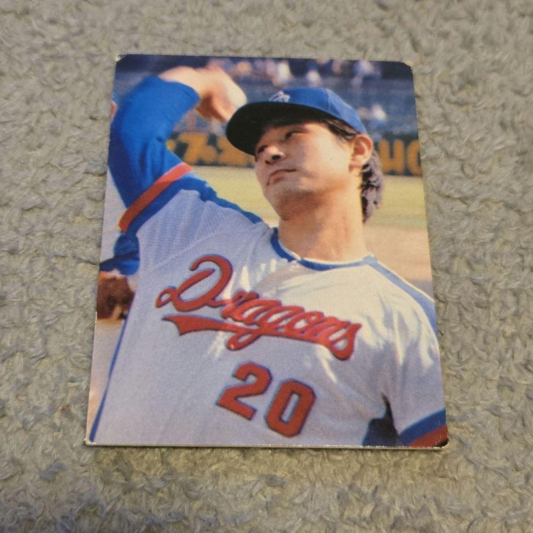 星野仙一 プロ野球カード 背番号20 1979年 - メルカリ