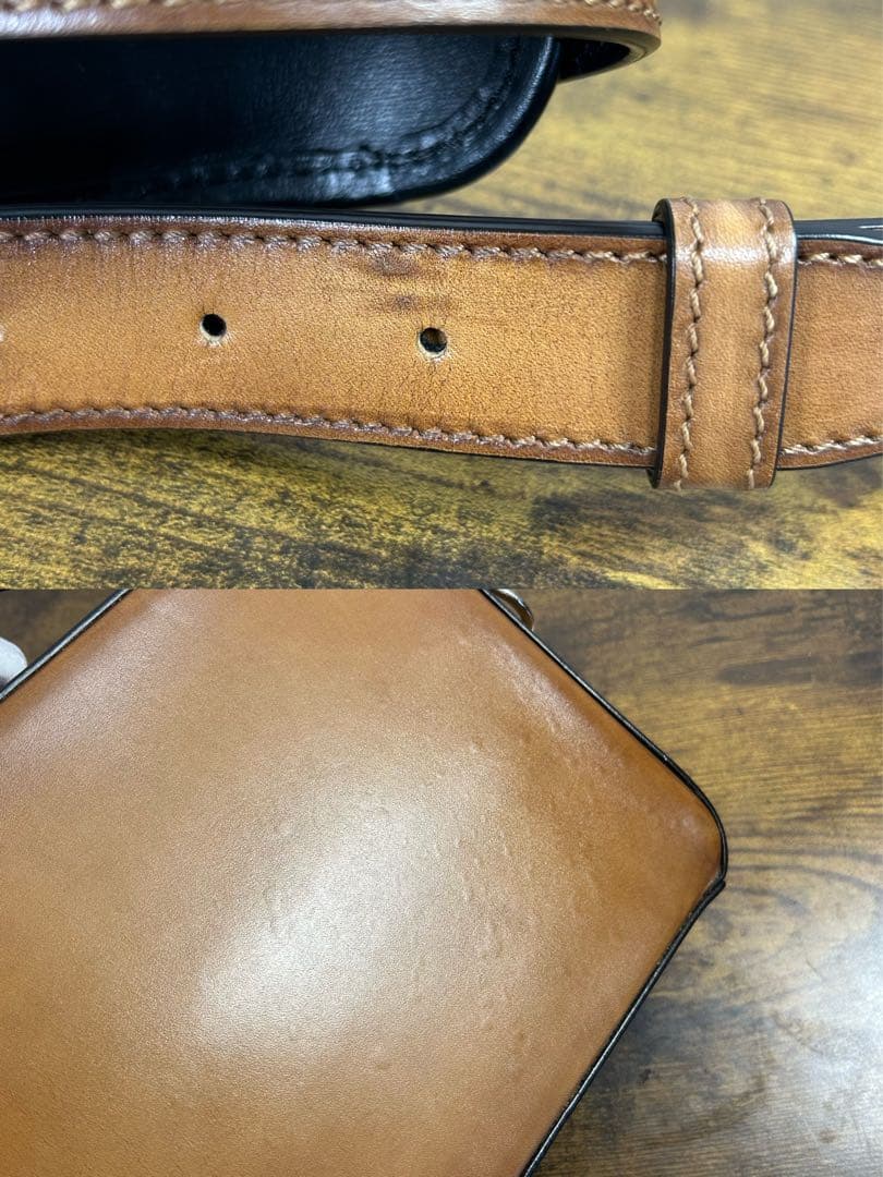 ほぼ新品 Berluti TAKE OFF PM スモール ショルダーバッグ - メルカリ