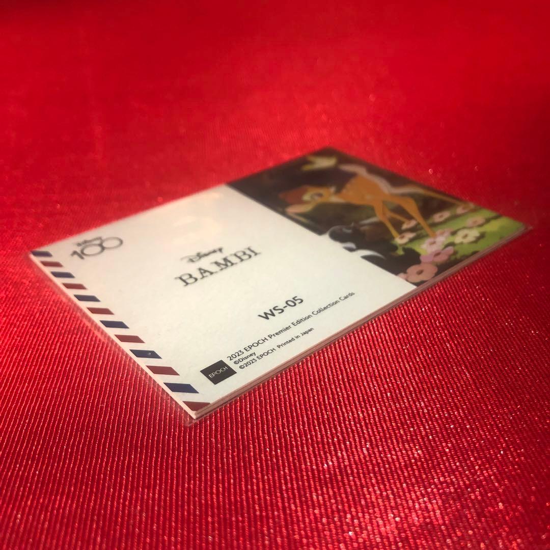 シリアルNo.01/10】ディズニー 100周年カード エポック バンビ - メルカリ