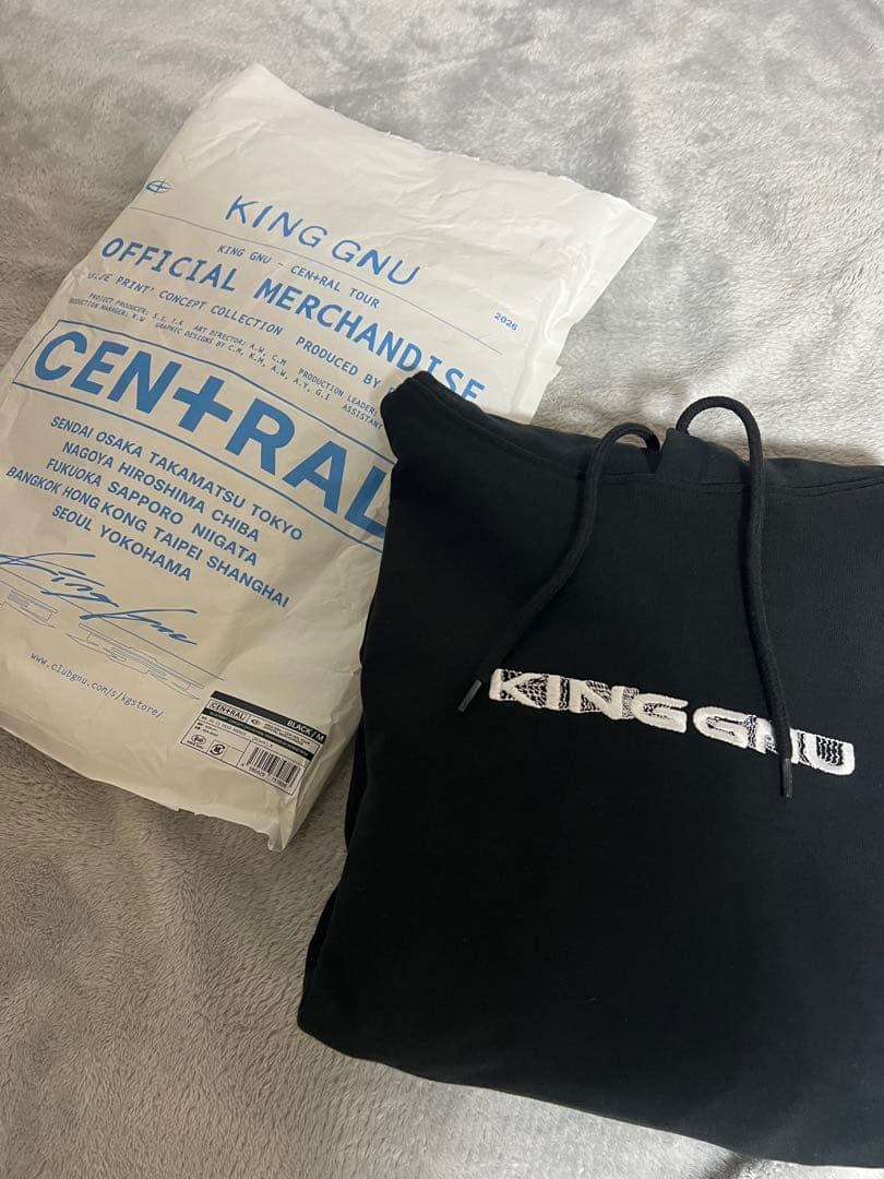 KingGnuCEN+RALKGISDEADHOODIEフーディパーカーブラック - メルカリ