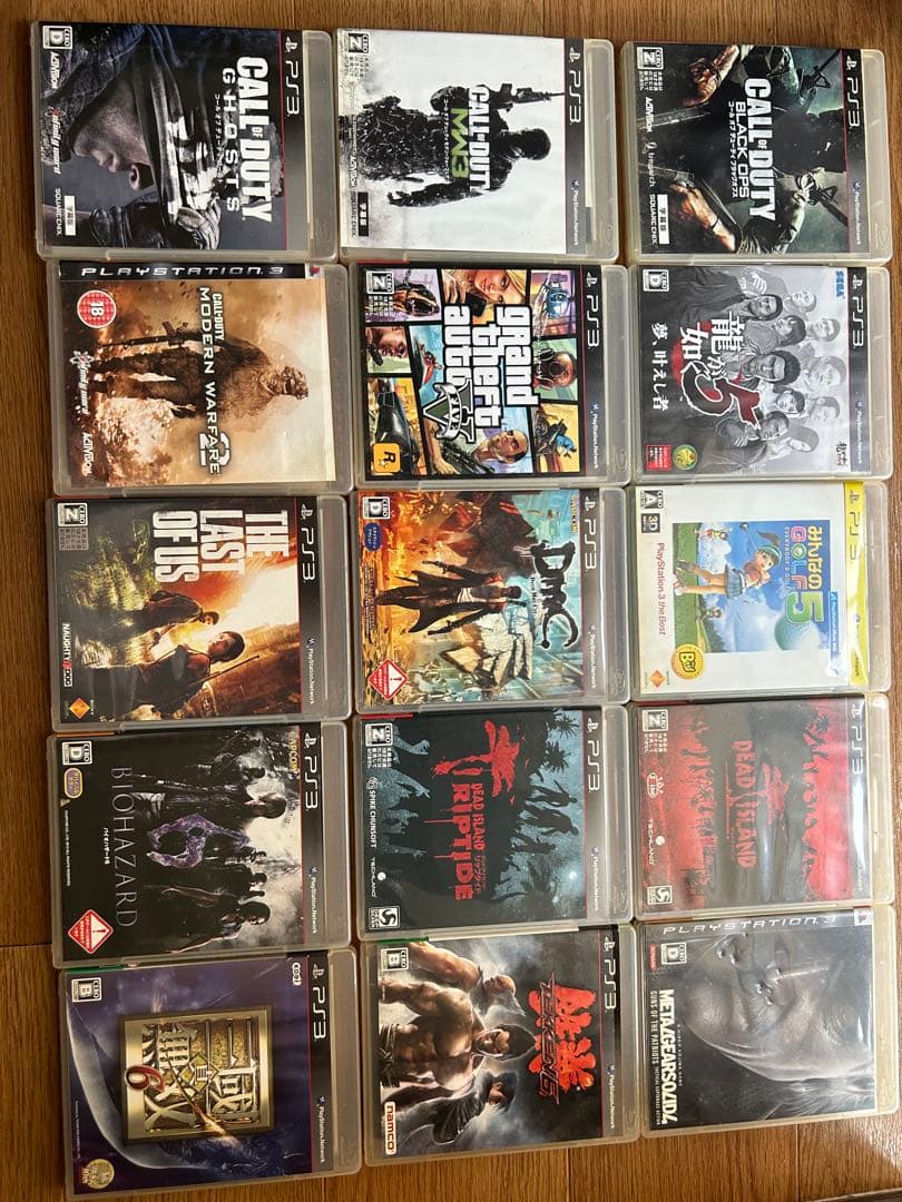 PS3 CECH-3000A 動作確認OK＋ソフト15本 - メルカリ