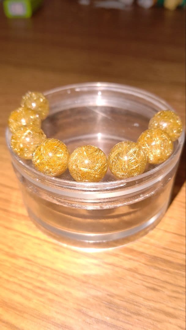 ゴールドルチルAAA 約12.5〜13.0mm 8粒売り