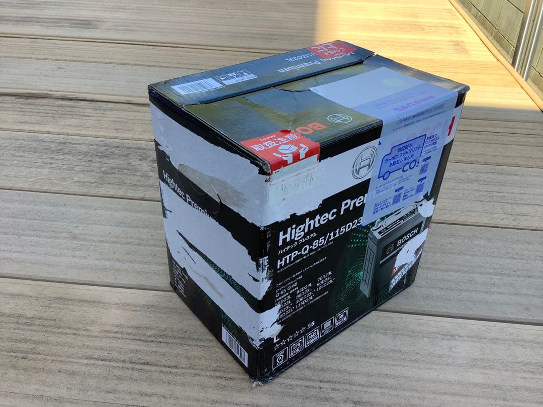 Q-85/115D23L カーバッテリー（アイドリングストップ車対応）BOSCH