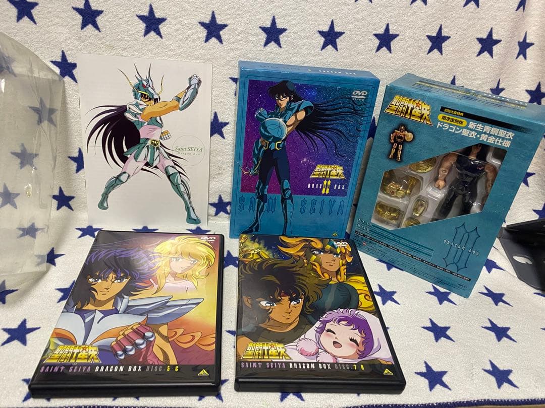一部未開封あり】 聖闘士星矢 DVD 全巻セット フィギュア付き - メルカリ