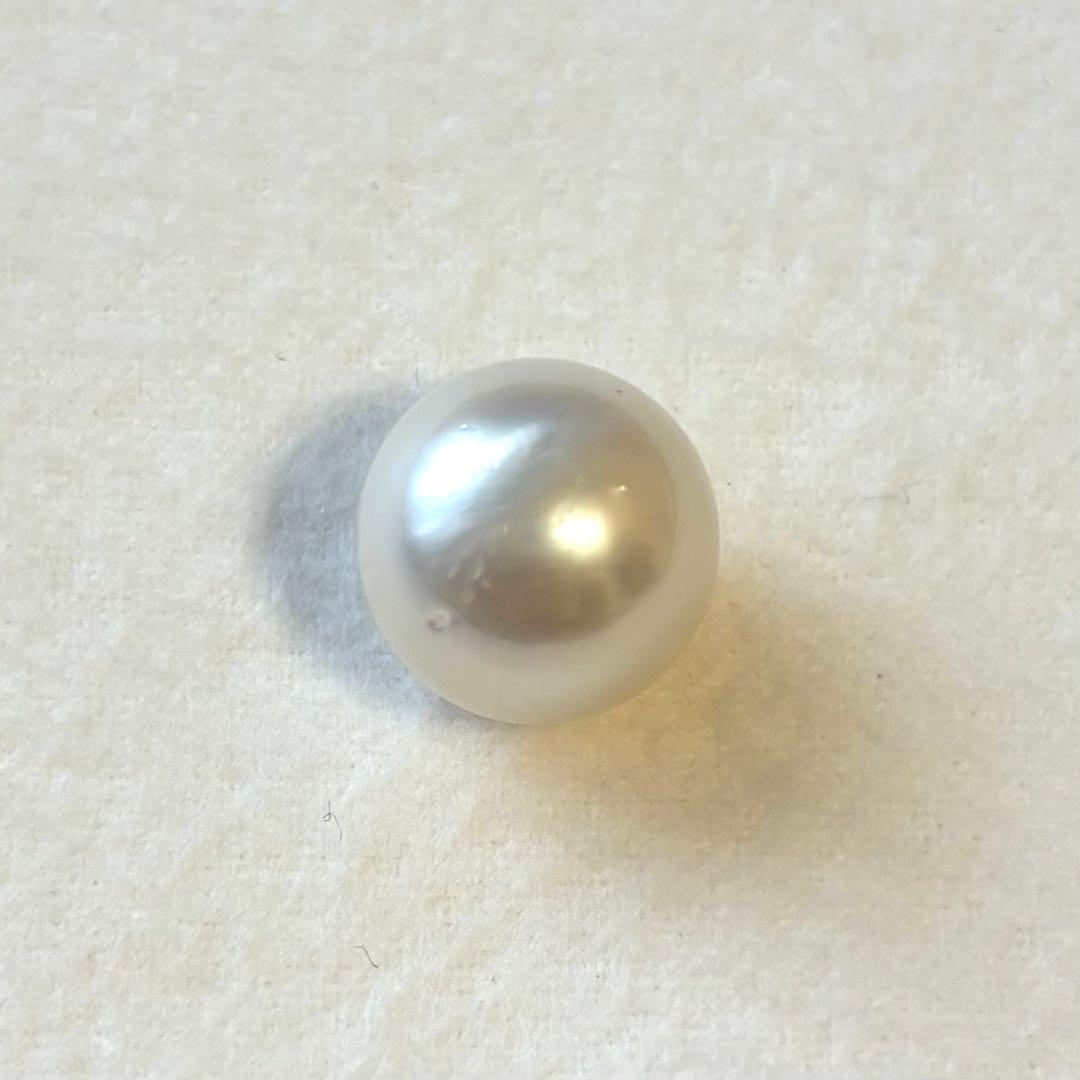 パール 南洋真珠 白蝶珠 14.4mm ラウンド 1pcの通販はau PAY
