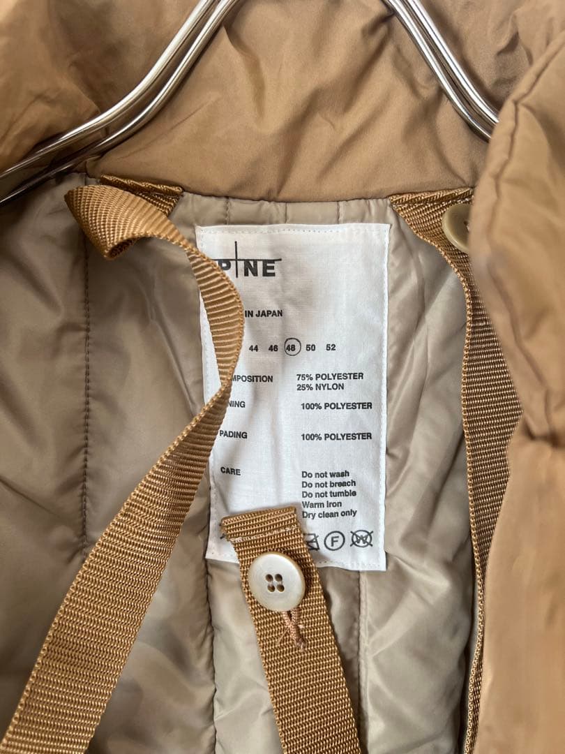 定価8万円】PINE／パイン ダウンコート alpha PR グラフペーパー