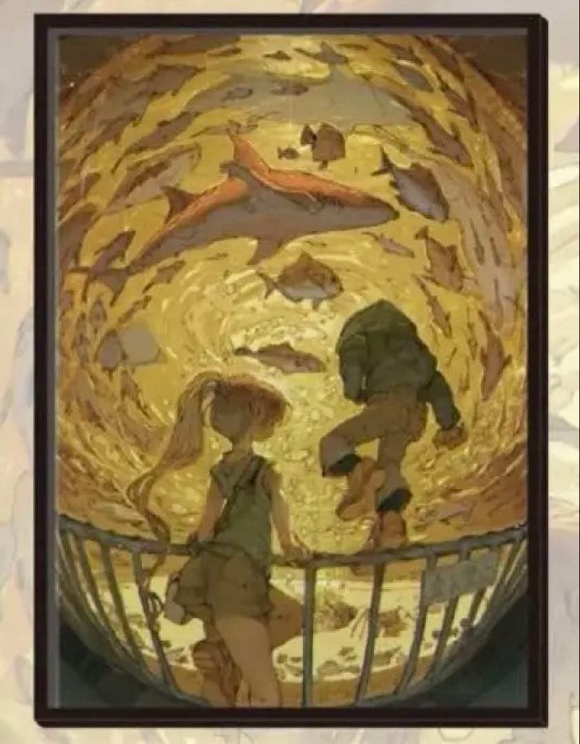 出水ぽすかxヴィレッジヴァンガード 複製原画 直筆サイン・シリアル