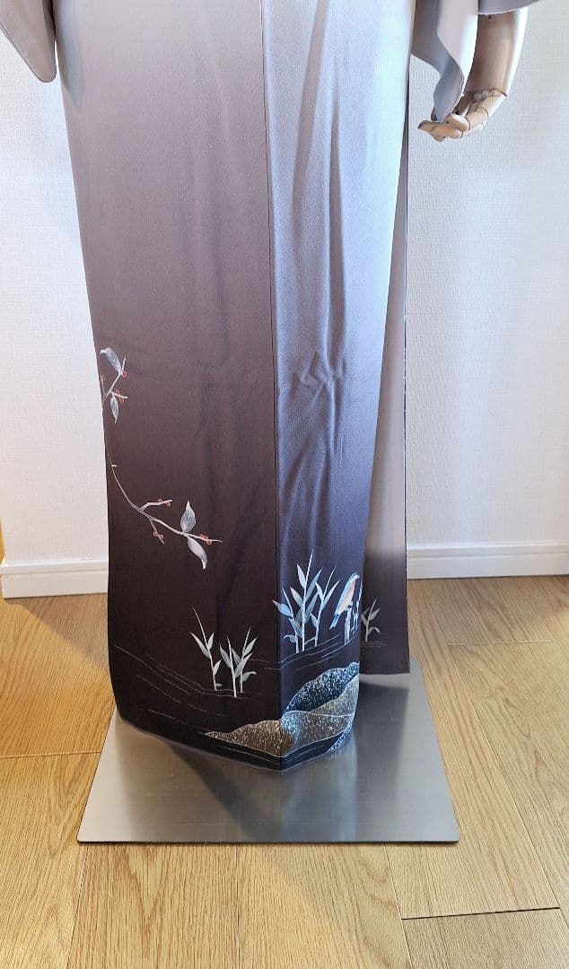 あ*こ様 遠藤藤舟 訪問着 トールサイズ 十日町友禅 落款