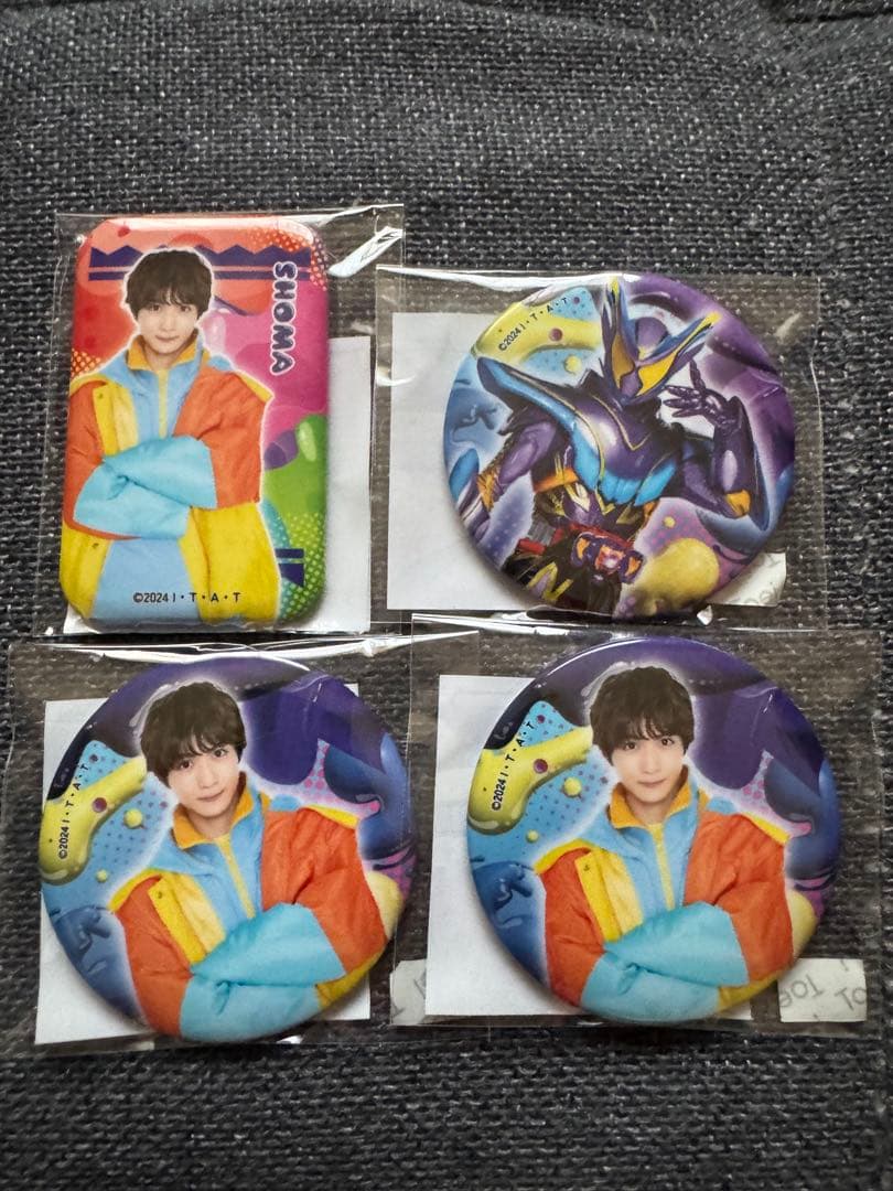 仮面ライダーガヴ TOSくじ 缶バッジ 限定 東映 ショウマ ガヴ B賞 C賞