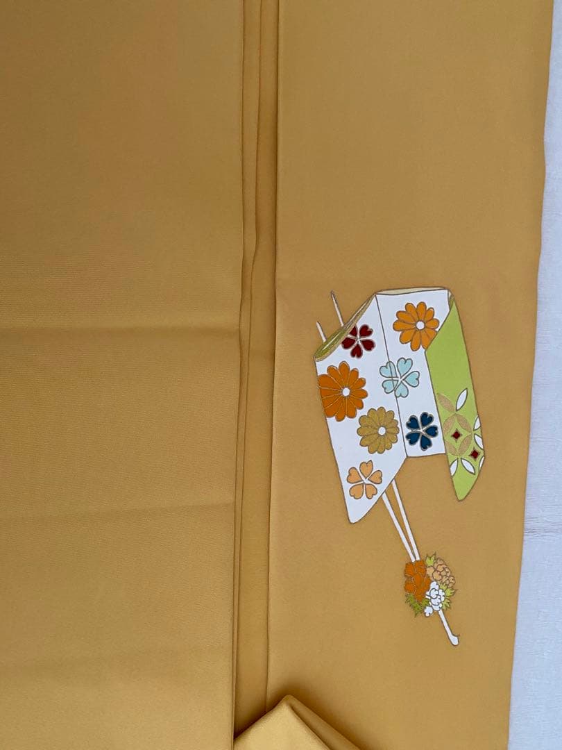 志ま亀 銀座 塩瀬 九寸名古屋帯 楽器文 千鳥文 正絹 たとう紙付き 美品