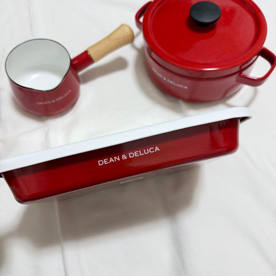 DEAN & DELUCA キッチン雑貨5点セット ホリデーレッド 赤 - メルカリ