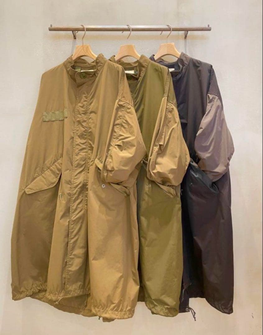 美品　ビームスボーイ　beamsboy ソロテックス M65 カーキ　ベージュ 絶対着てみたい！スペシャル素材のM-65 パーカ！｜ビームス ボーイ
