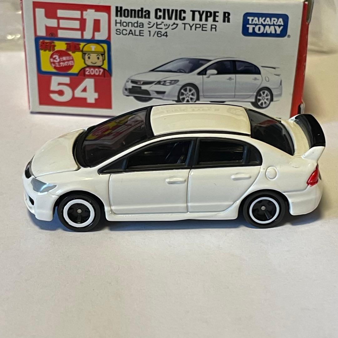トミカ No.54 ホンダ シビック タイプR エラー品 激レア - メルカリ