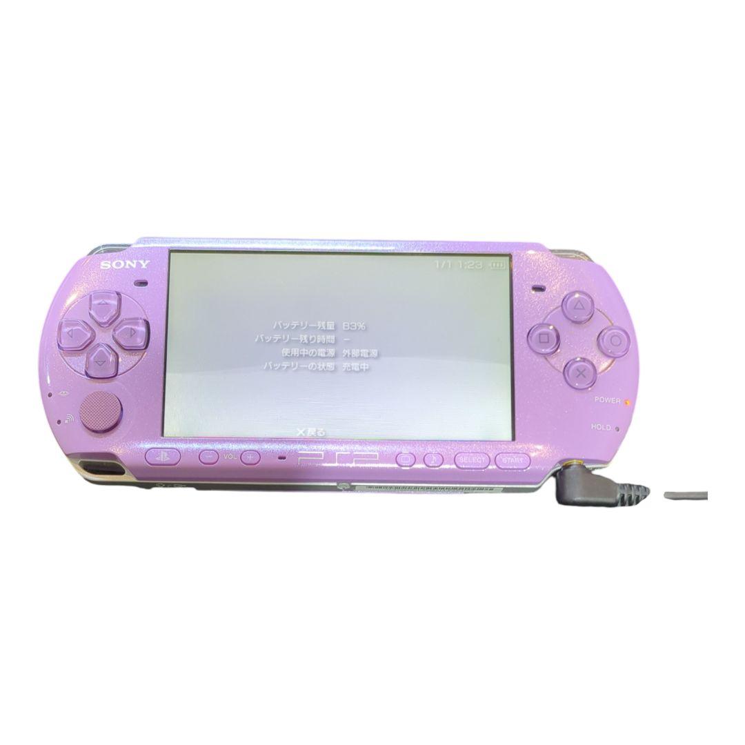 動作確認済] 限定版 PSP-3000 ライラック・パープル i14200 - メルカリ