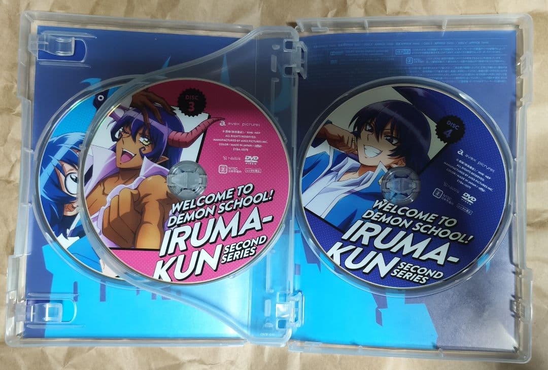 中古　魔入りました!入間くん 第2シーズン DVD BOX1＆2　視聴確認済み