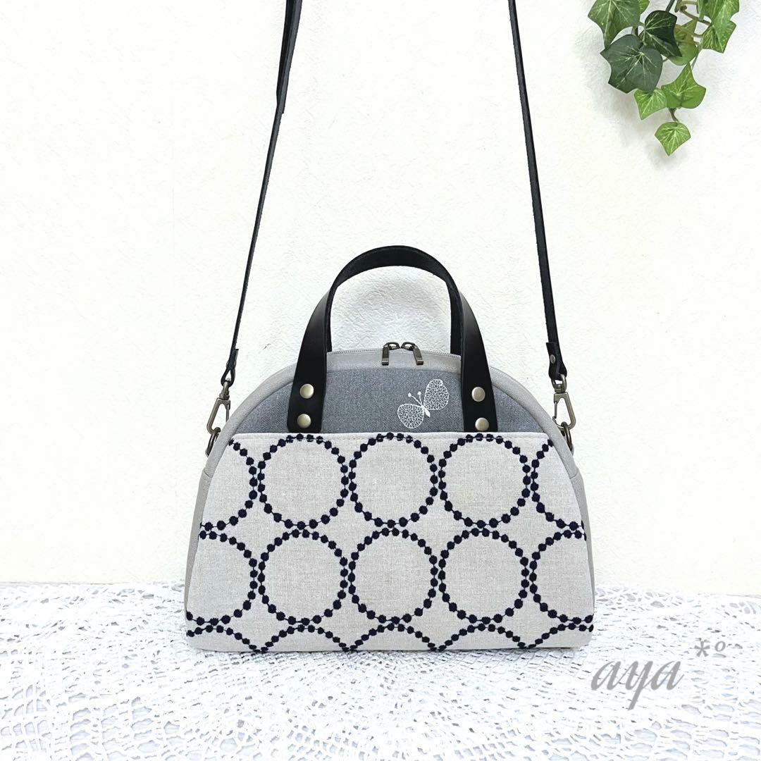 ミナペルホネン　ハンドメイド　2wayミニバッグ　tambourine ミナ ミニ バッグ タンバリン｜ミナ ペルホネン / minä perhonen 2024