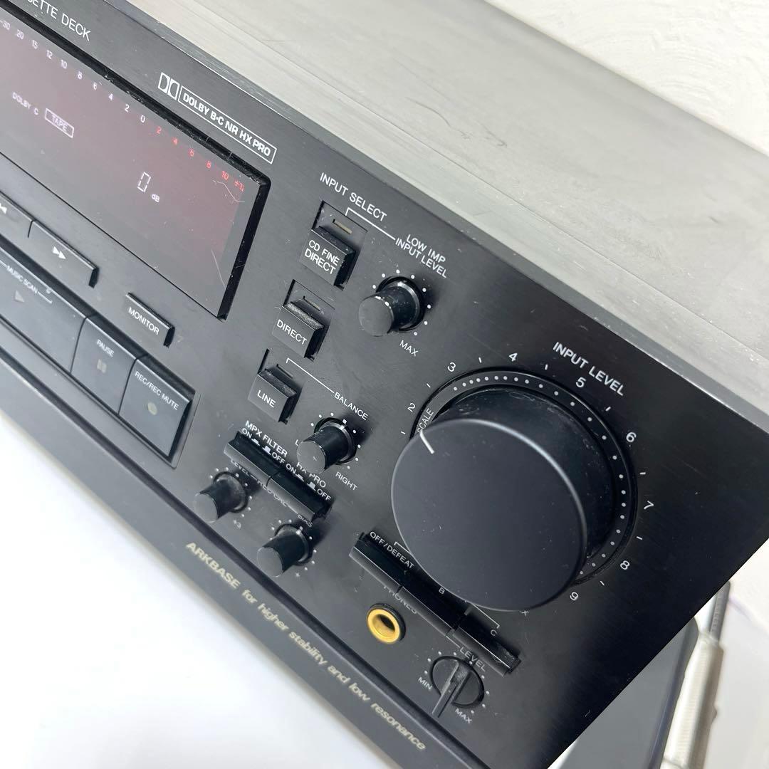 激レア】Victor TD-V931ステレオカセットデッキ リモコン有