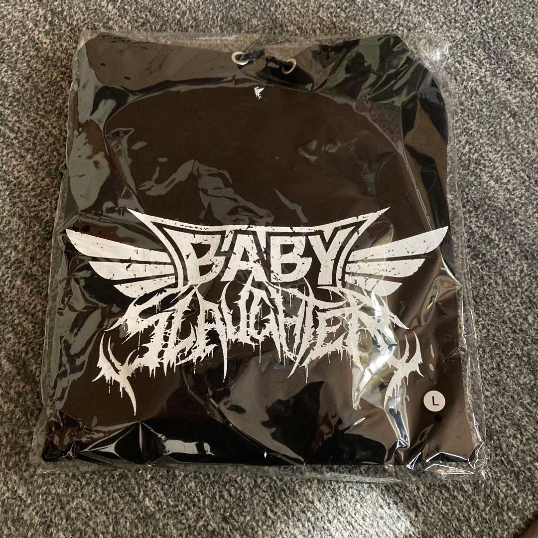 ベビーメタル X スローター・トゥ・プリヴェイル パーカー ブラック L