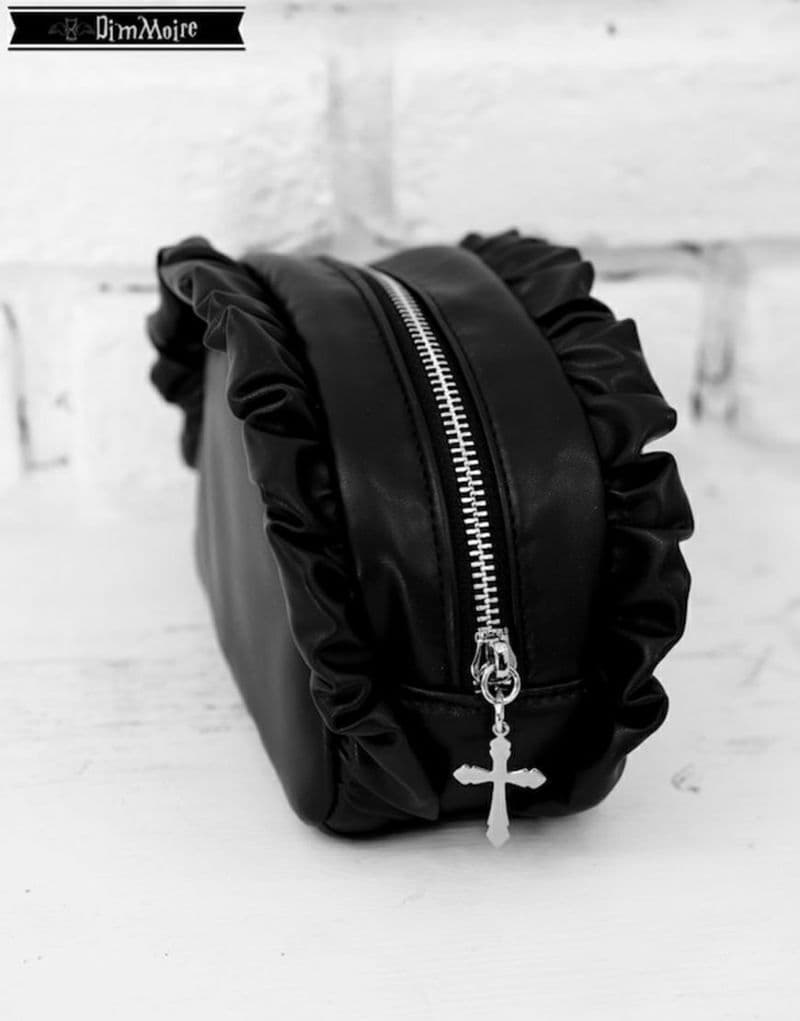 DimMoire【ディムモアール】HeartCoreフリルポーチ/Black - メルカリ