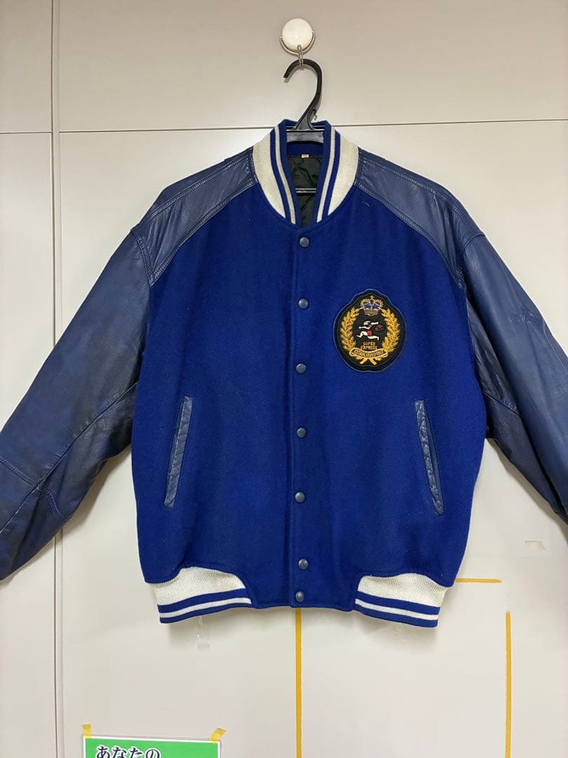 激レア佐川急便 スタジャン LL刺繍ロゴ SAGAWA ジャケット ビンテージ