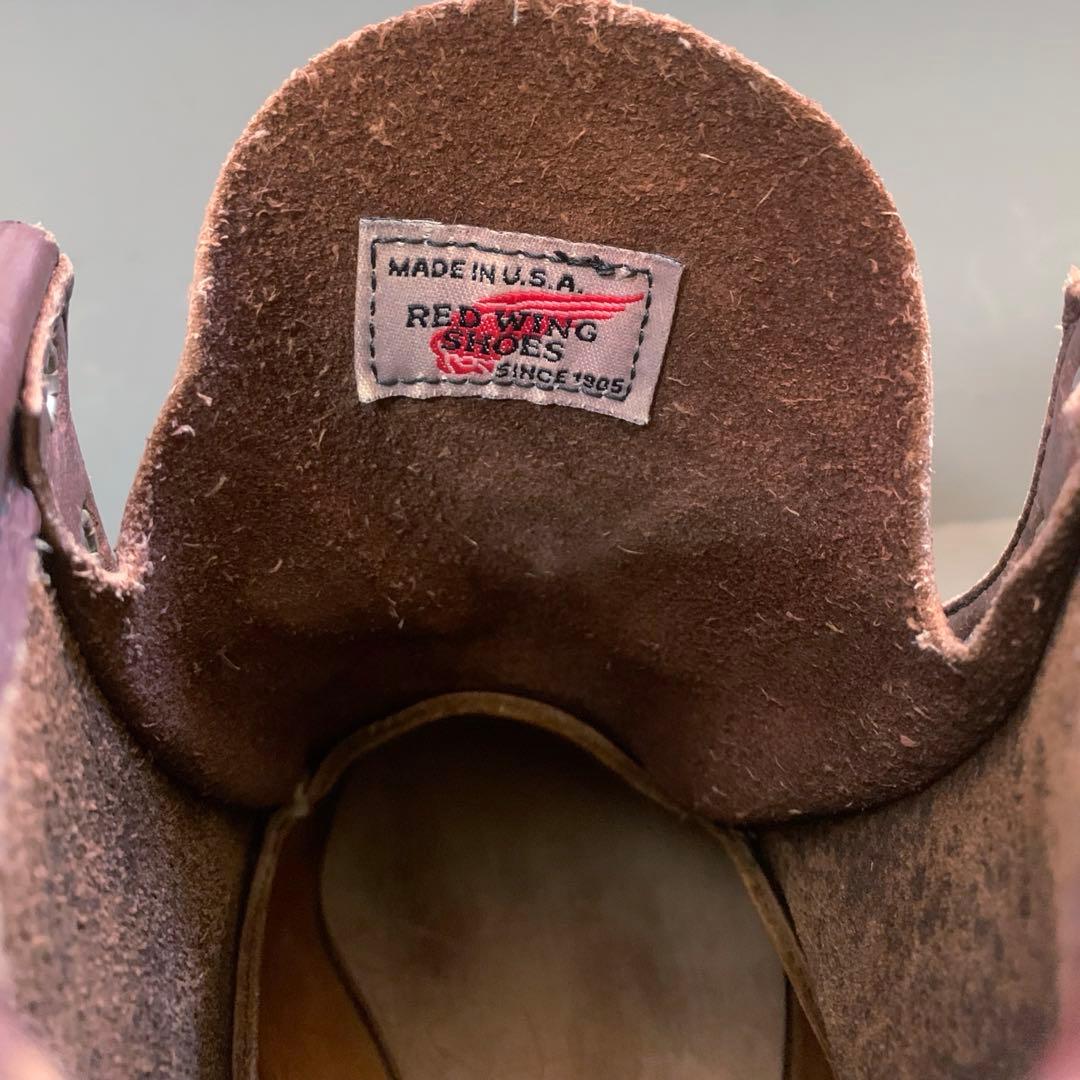 旧羽タグ カカトOK RED WING レッドウィング 8855 茶 7.5E