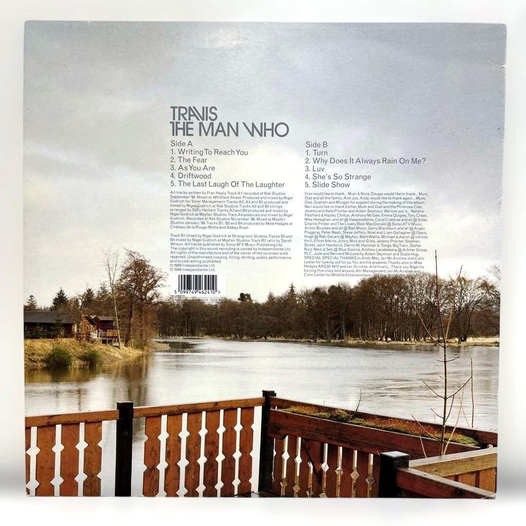 レア盤・UKオリジナル】トラヴィス The Man Who 初版ラベル音質凄音