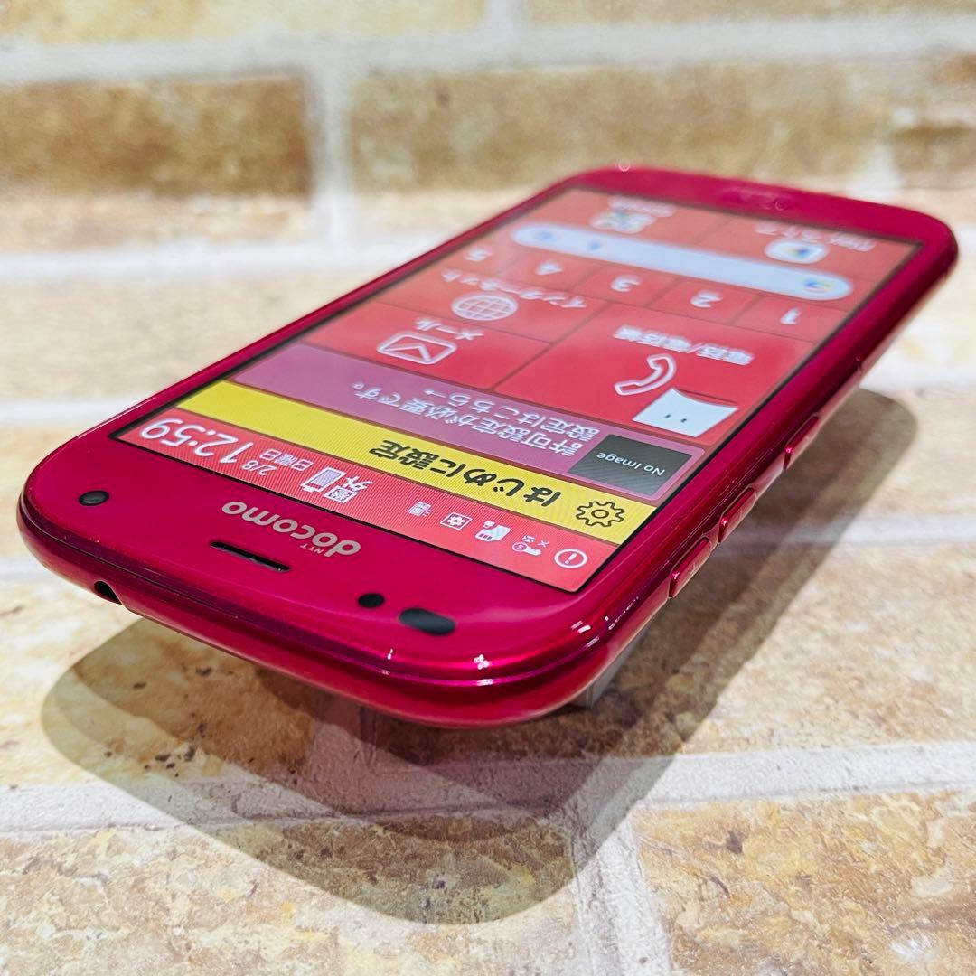 SIMフリー らくらくスマートフォン me 32GB ピンク 電池良好 - メルカリ