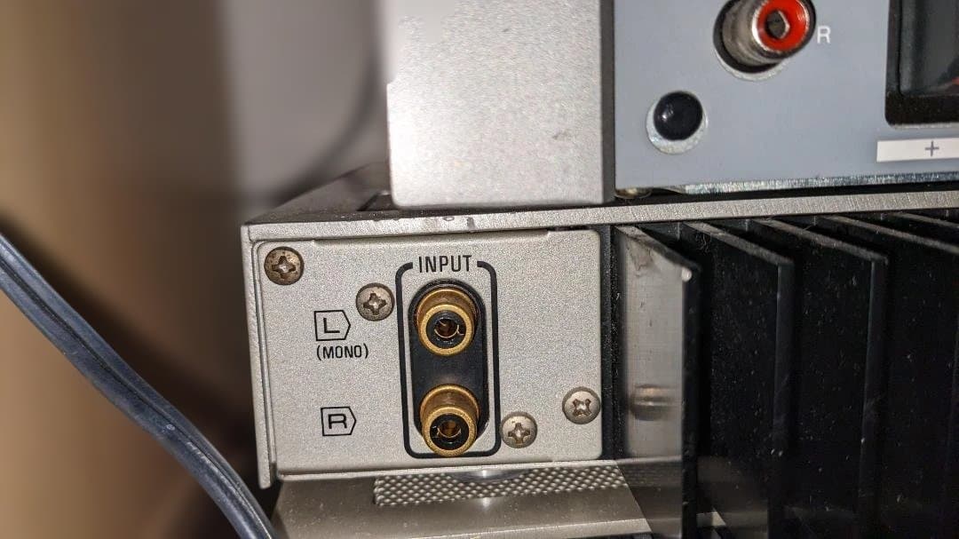 名機中の名機 テクニクスのパワ－プリアンプSE－01動作機 バージョン①