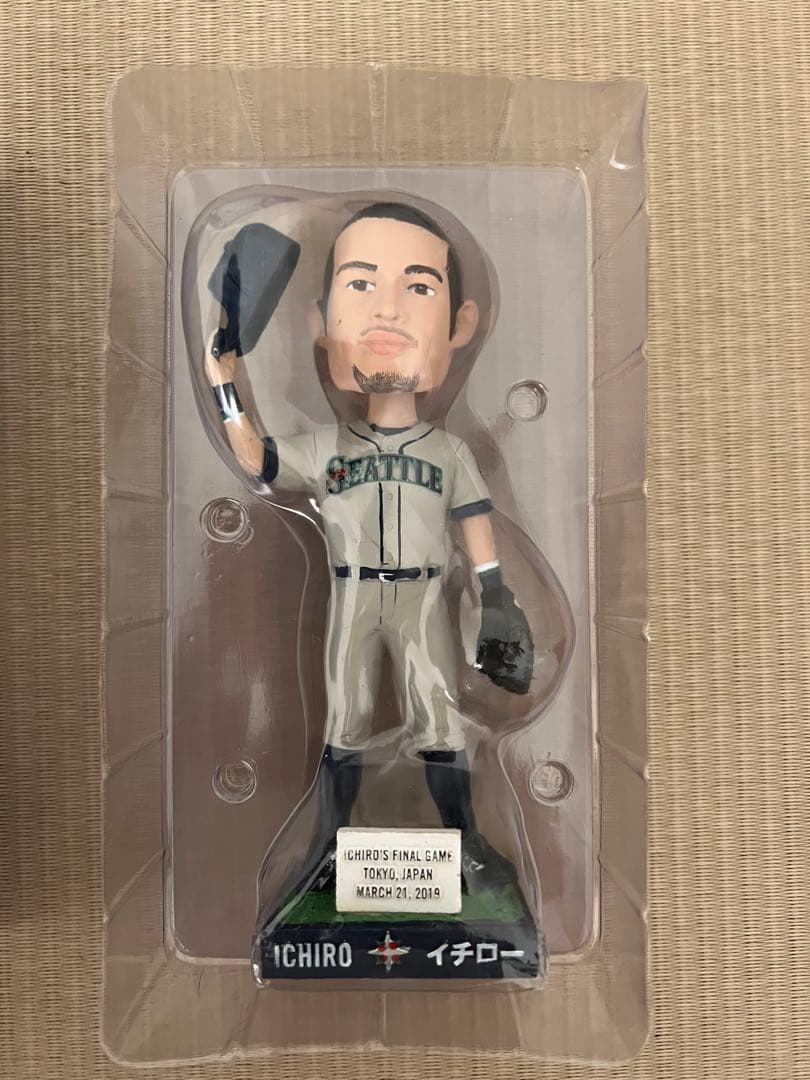 イチロー選手　ボブルヘッド　引退試合記念品 楽天市場】ご予約 MLB イチロー フィギュア イチロー選手 引退記念