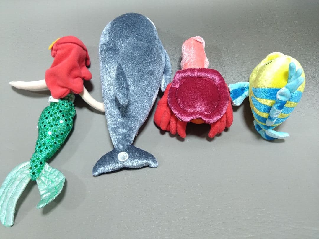 ディズニーシー リトル・マーメイド ぬいぐるみセット - メルカリ