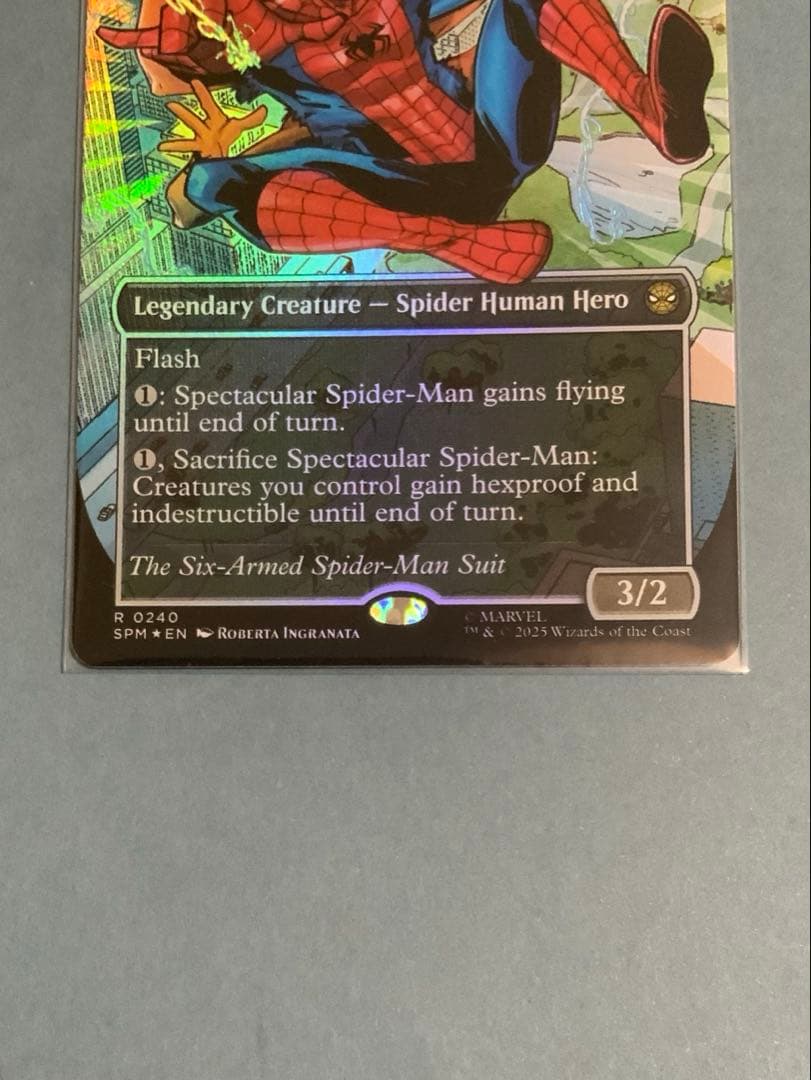 MTG SPM 《スペクタキュラー・スパイダーマン》 Six Arms(240)