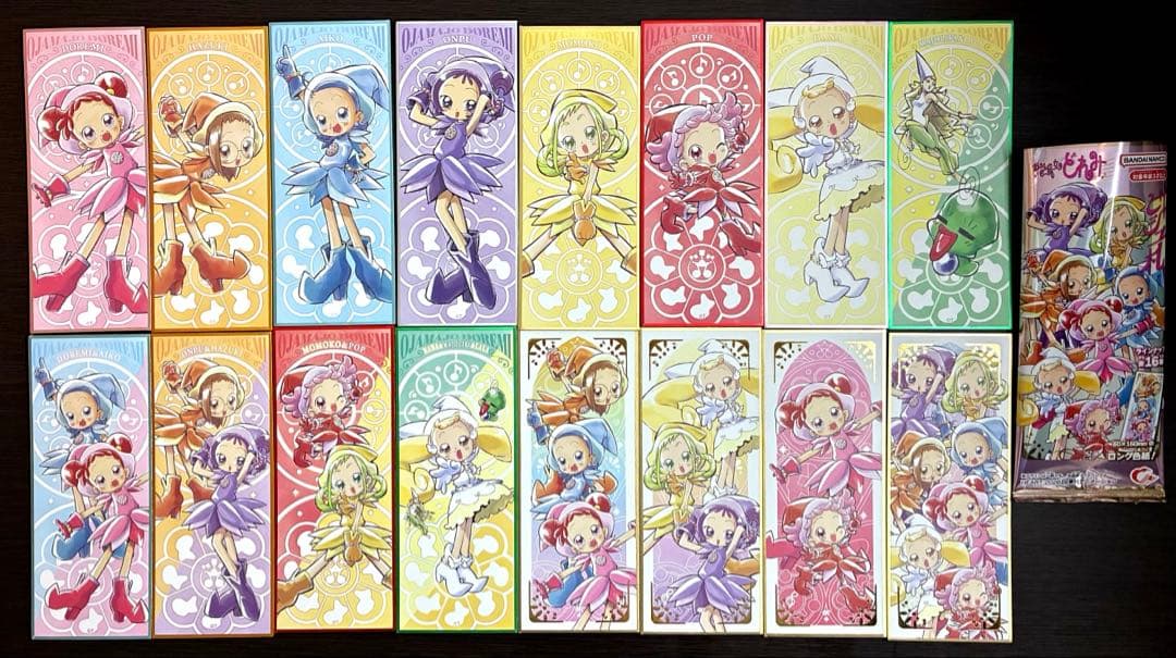 ビジュ札 おジャ魔女どれみ フルコンプ 全16種 - メルカリ