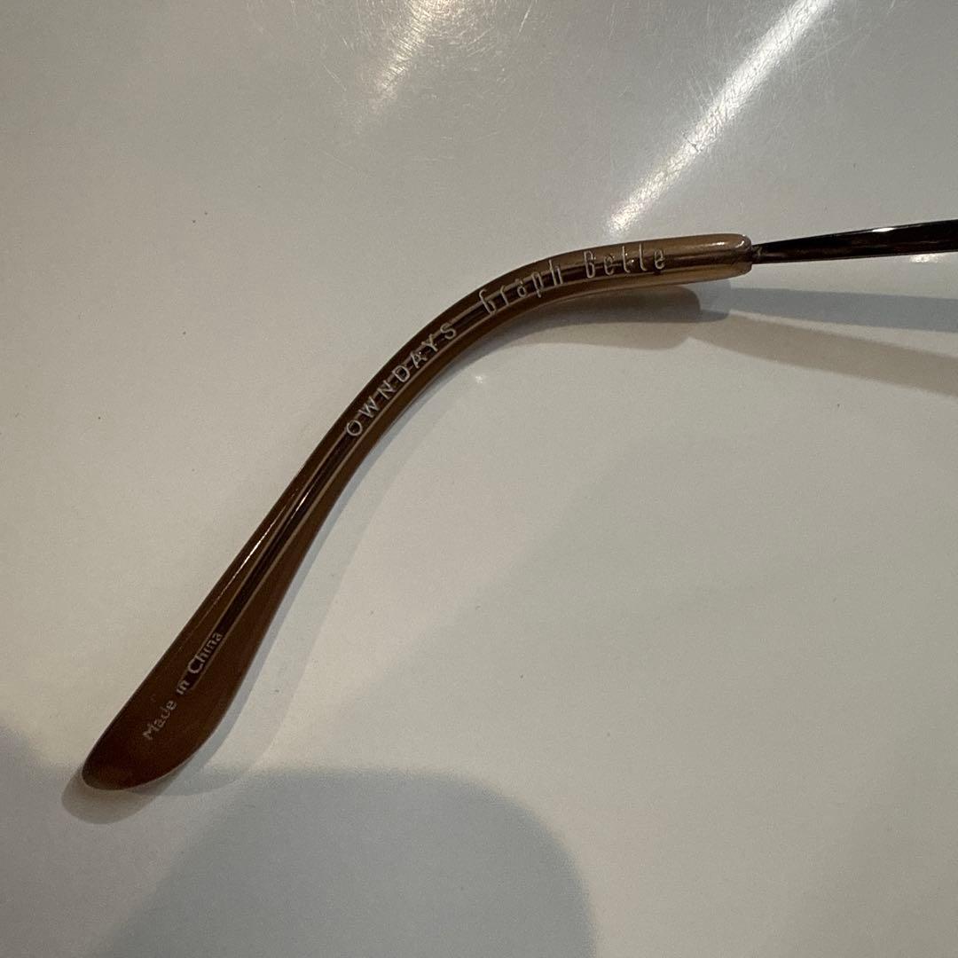 OWNDAYS 眼鏡　サングラス　度入り　カラーレンズ　グレー -3.5