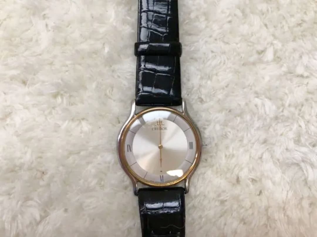 SEIKO セイコー クレドール 18KBEZEL 5A74-0020 腕時計 - メルカリ