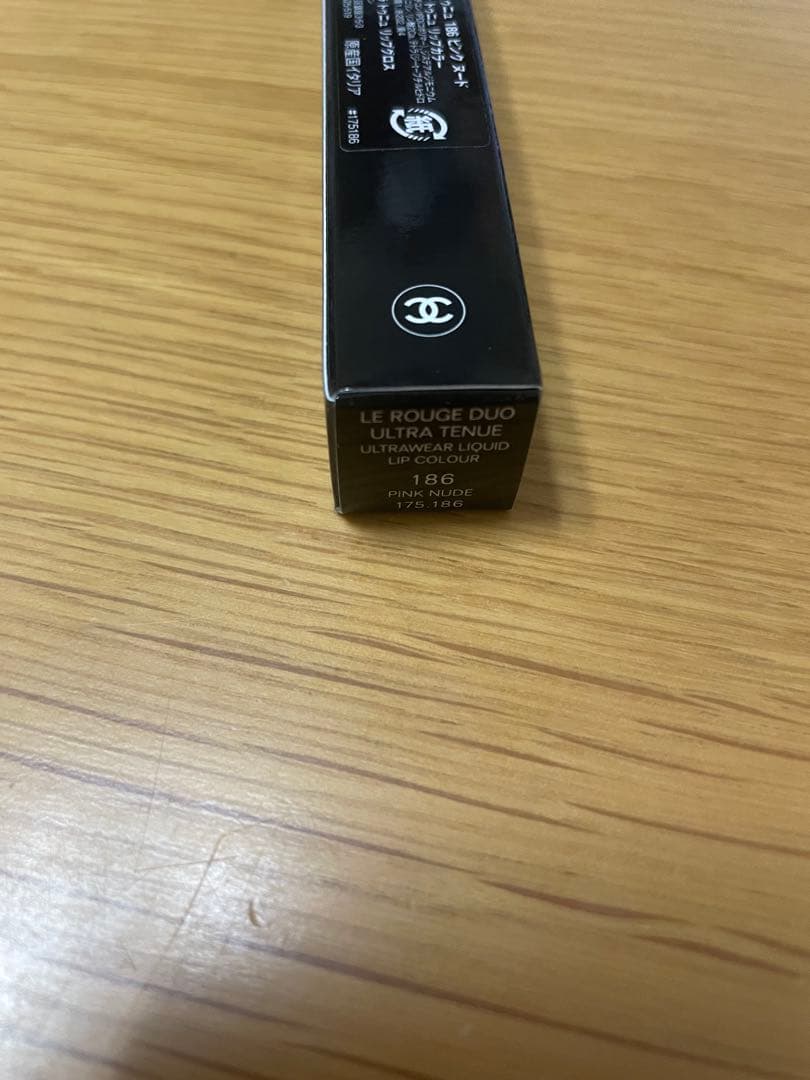 CHANEL ル ルージュ デュオ ウルトラトゥニュ 186 ピンクヌード - メルカリ