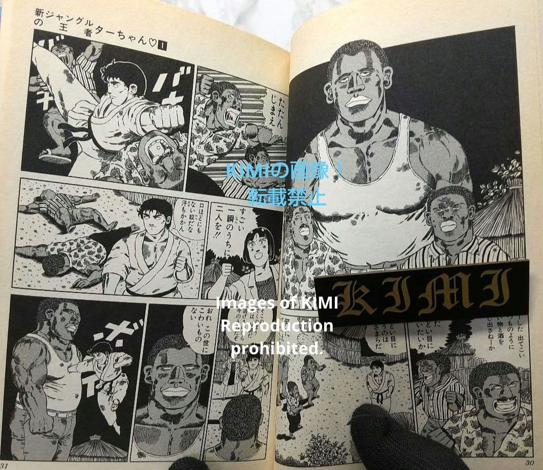 希少 初版 新ジャングルの王者ターちゃん 1 コミック 本 1991 徳弘 正