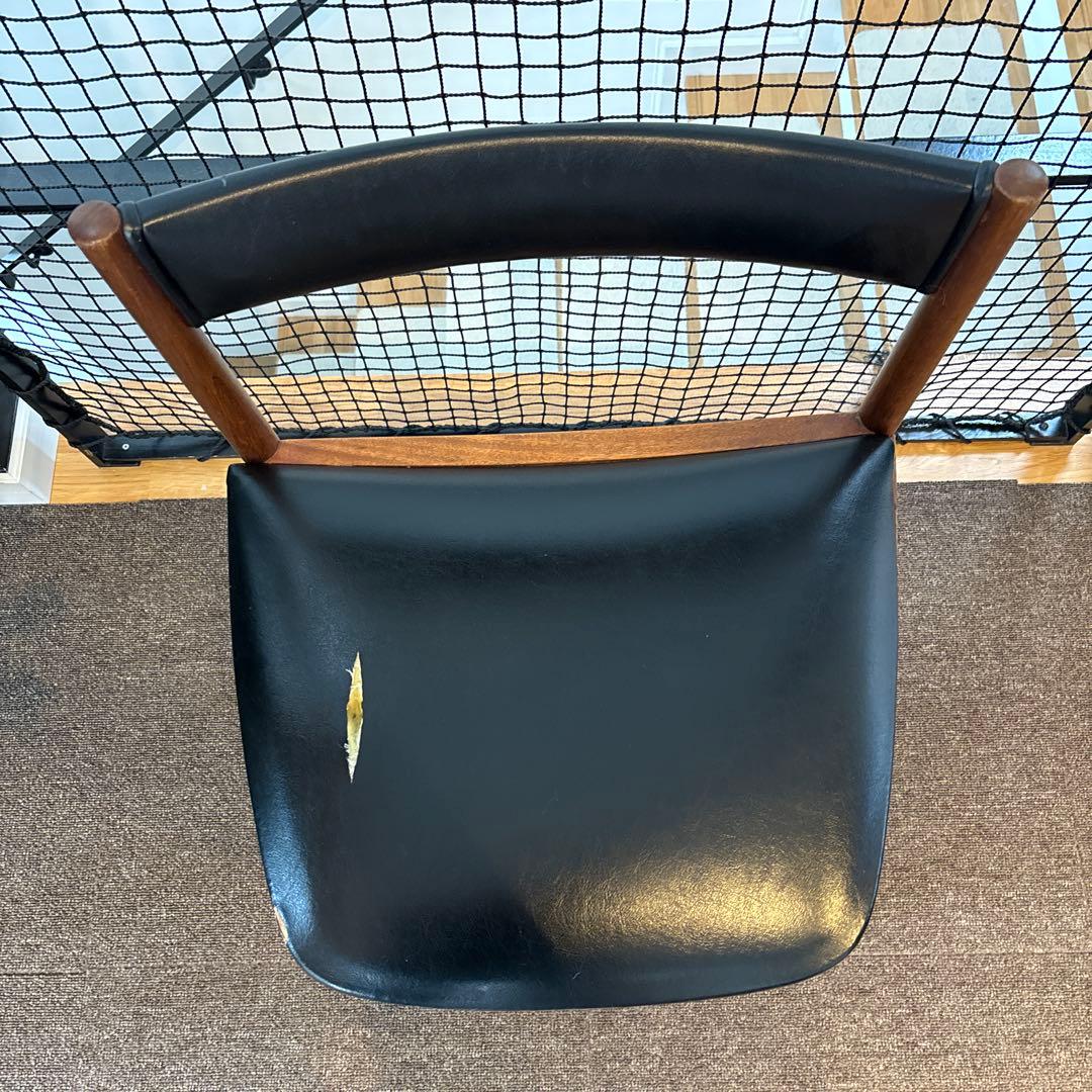 A.H.McIntosh マッキントッシュ　ダイニングチェア 椅子　黒