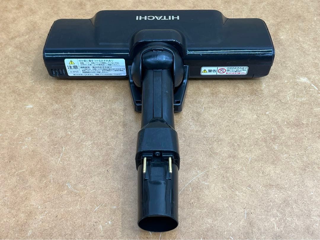希少 中古 D-AP53 日立 掃除機 ヘッド 回転ブラシ パワーブラシ 黒