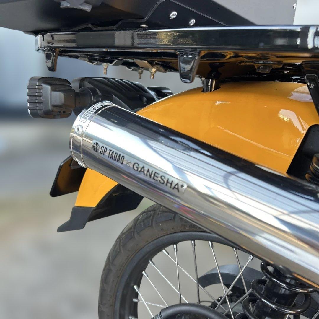 キ*7様 ハンターカブ125JA65ガネーシャ×SP TADAOマフラー - メルカリ
