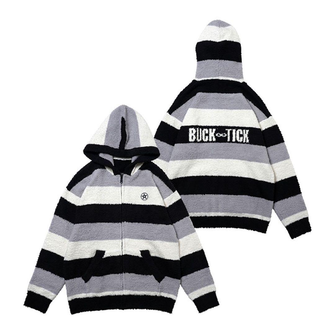 BUCK-TICK 星野プロデュースもこもこボーダーパーカー - メルカリ