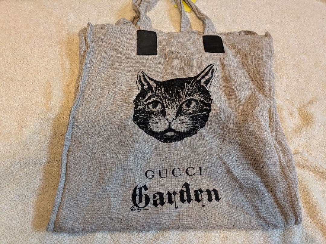 グッチ GUCCI GARDEN グッチガーデン 猫トートバッグ 中古 - メルカリ