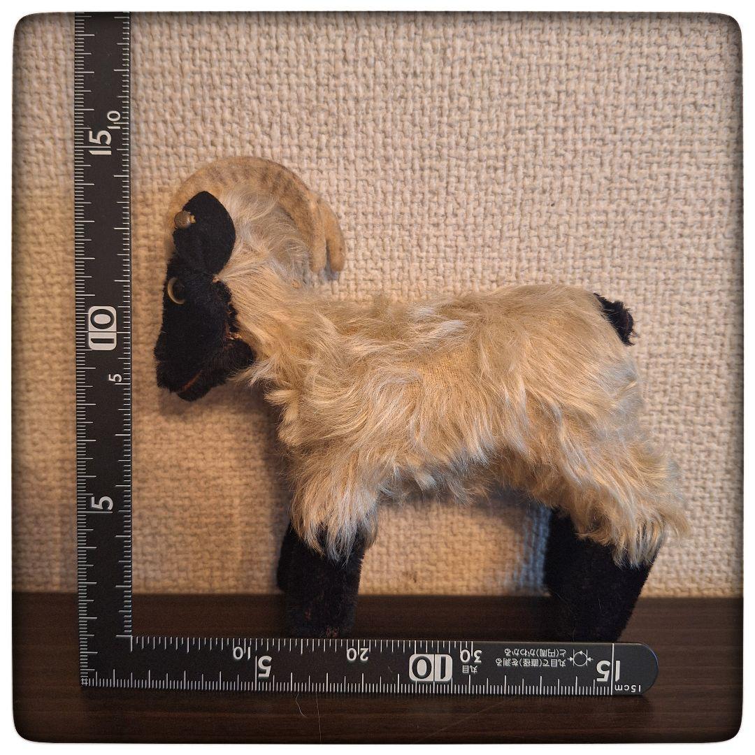 Heideschaf Snuchi 黒山羊 スヌッチ】ヴィンテージ シュタイフ - メルカリ
