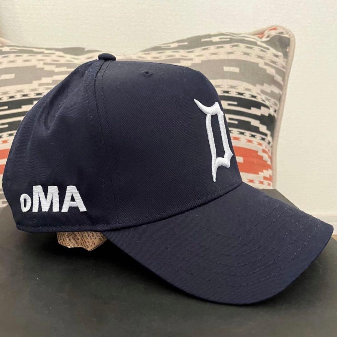 美品❗️】 oMA studios キャップ ブナ USA ネイビー - メルカリ