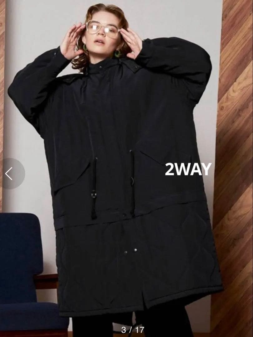 MAISON SPECIAL メゾンスペシャル キルティング モッズコート MAISON SPECIAL（メゾンスペシャル）の「キルティングモッズコート