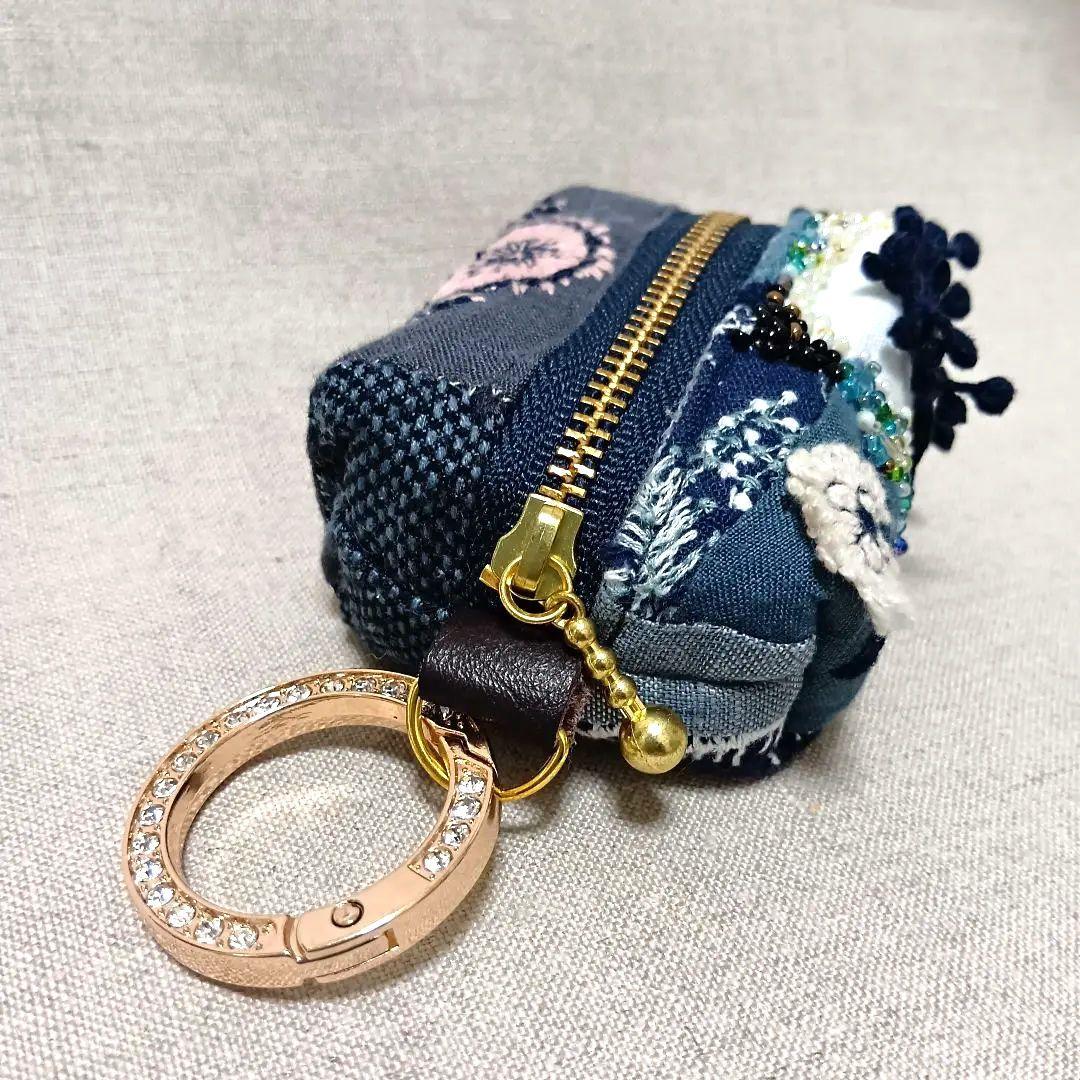 ミナペルホネン ミニポーチ ハンドメイド パッチワーク - メルカリ