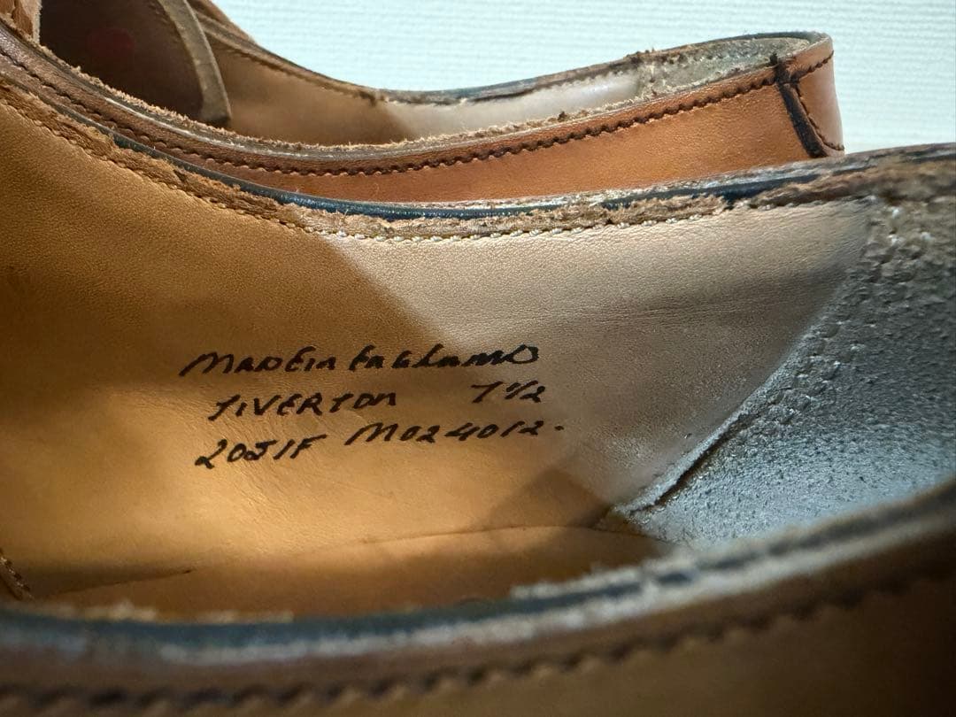 定価8.6万円 Cheaney チーニー ダブルモンク 26.0cm UK7.5