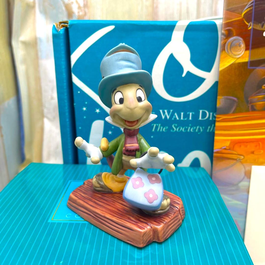 WDCC ピノキオ ジミニー クリケット コレクターズボックス フィギュア