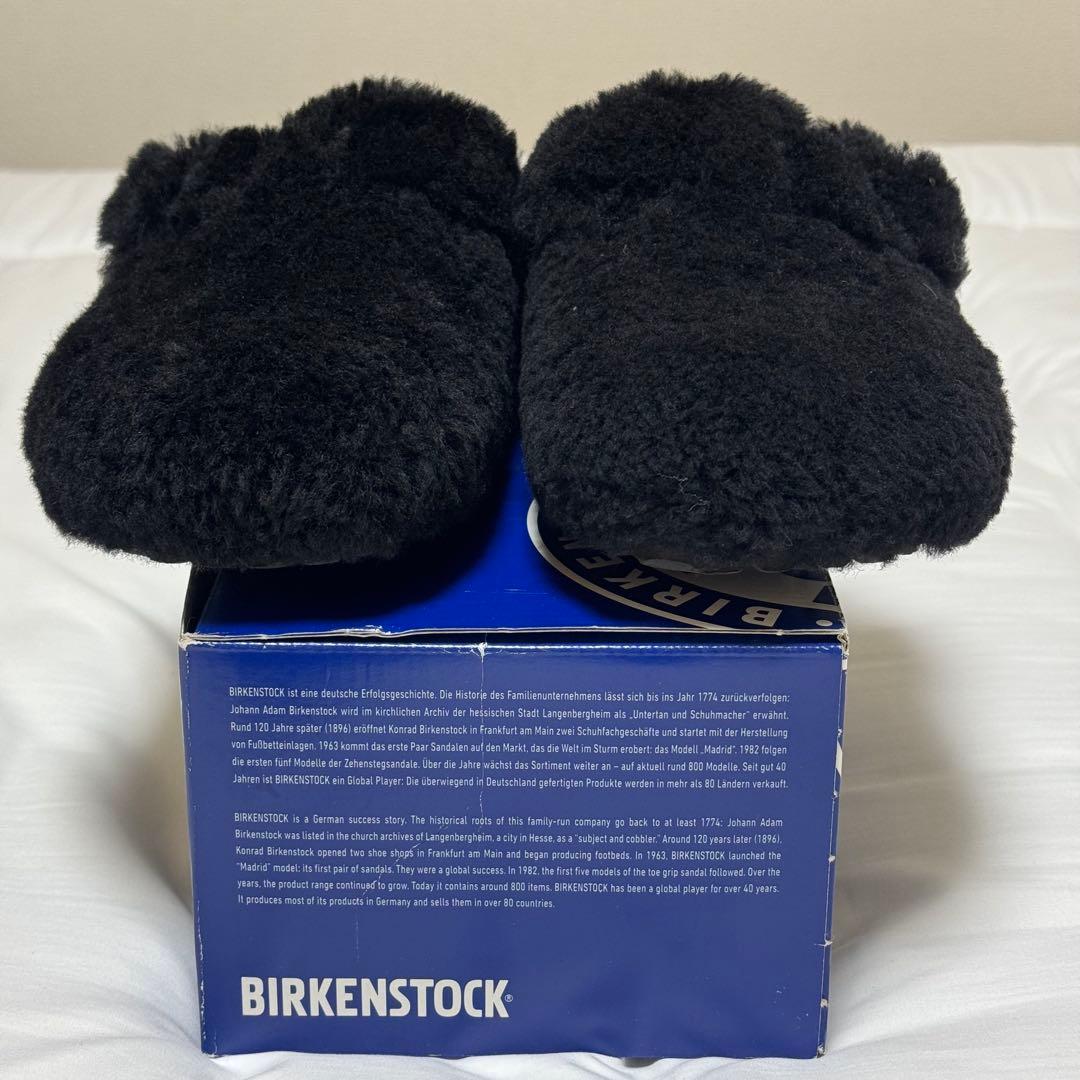 ビルケンシュトック BOSTON ファー ボア ボストン テディーリベット 黒