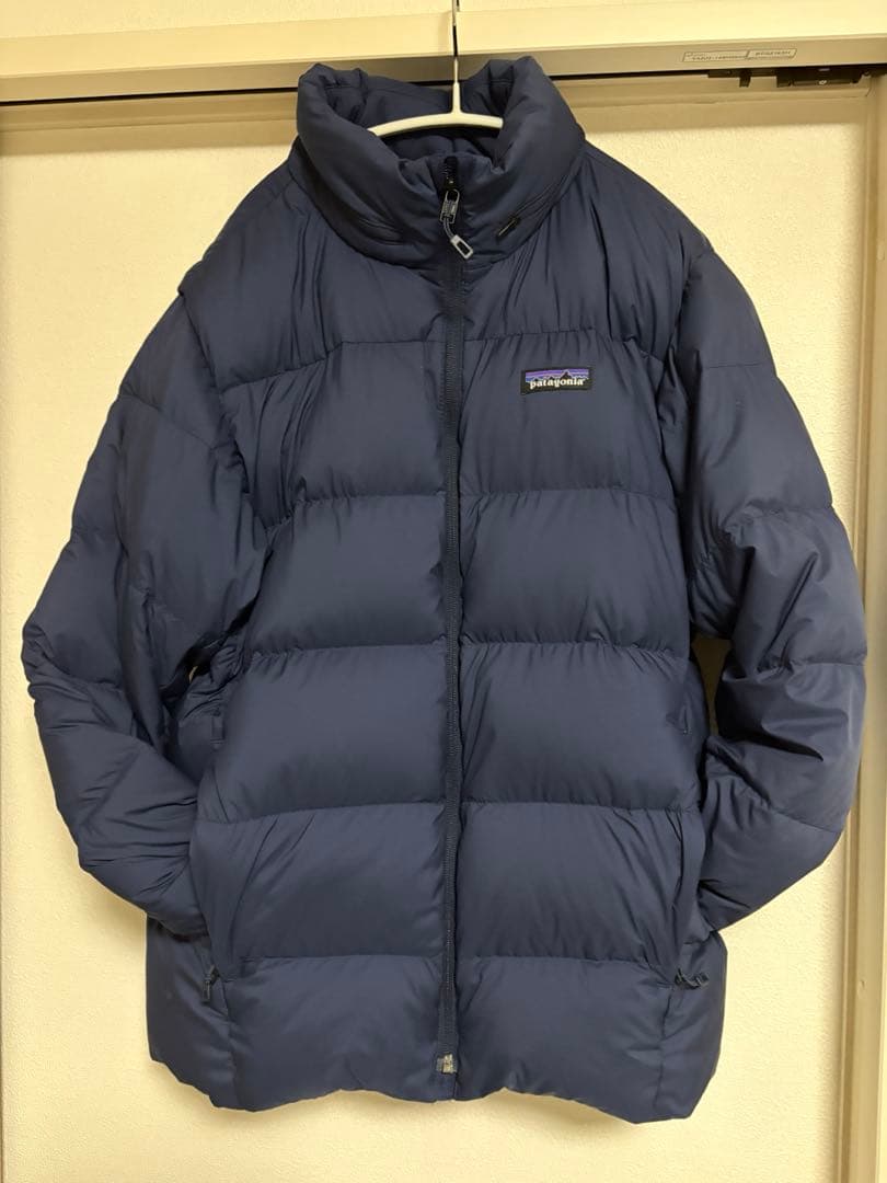 patagonia ダウンジャケット M ネイビー M's Bivy Down Jacket – Patagonia Worn Wear®
