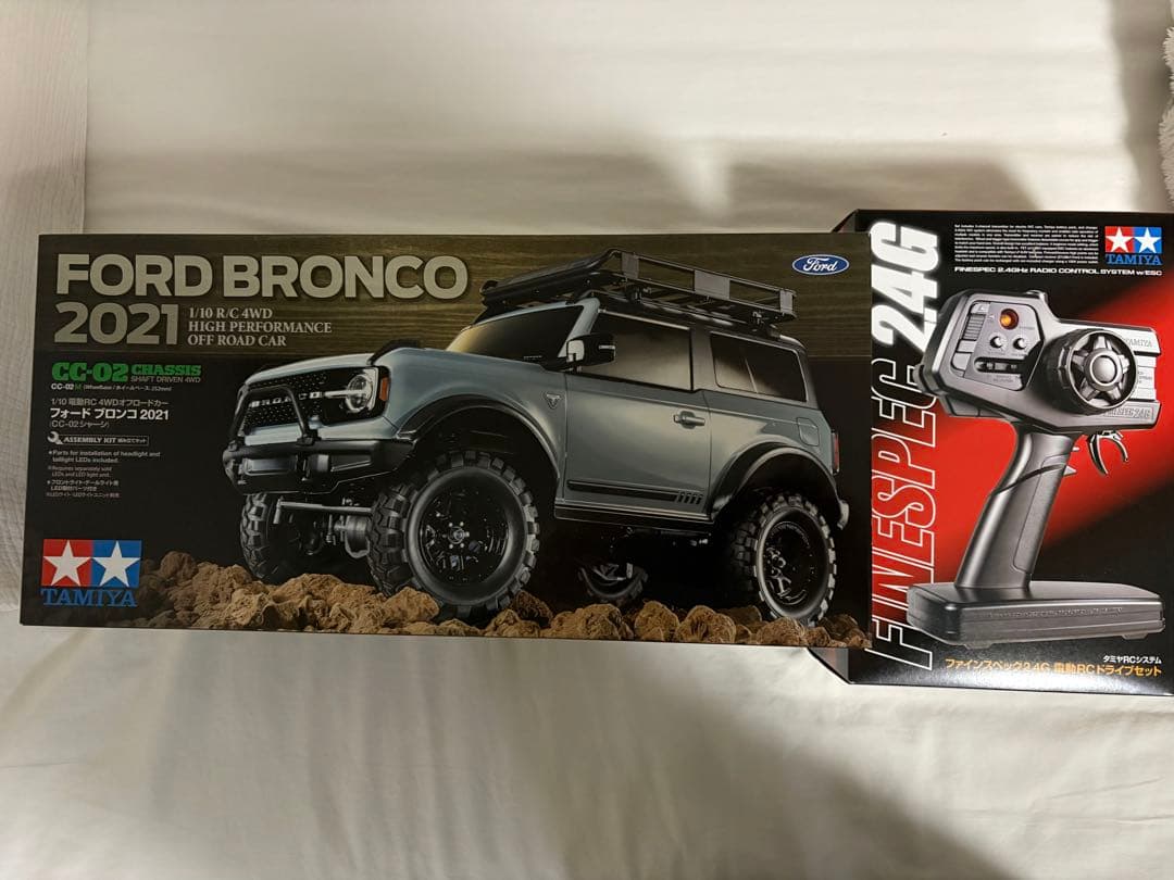 プロポセット　TAMIYA フォードブロンコ2021（CC-02）　おまけつき タミヤ 電動RCカーシリーズ 1/10RC フォード ブロンコ 2021 (CC-02